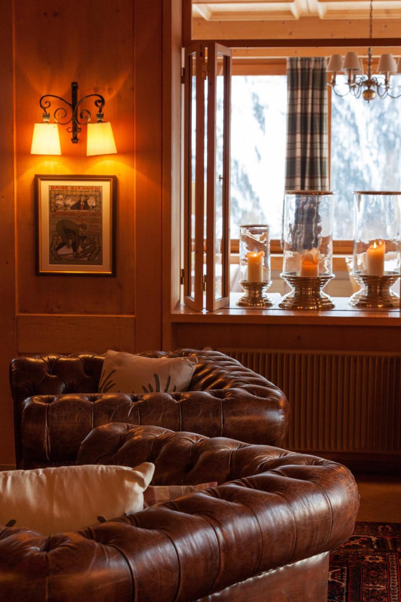 Boutique-Hotel Garni Bellevue Davos Wiesen Exterior photo