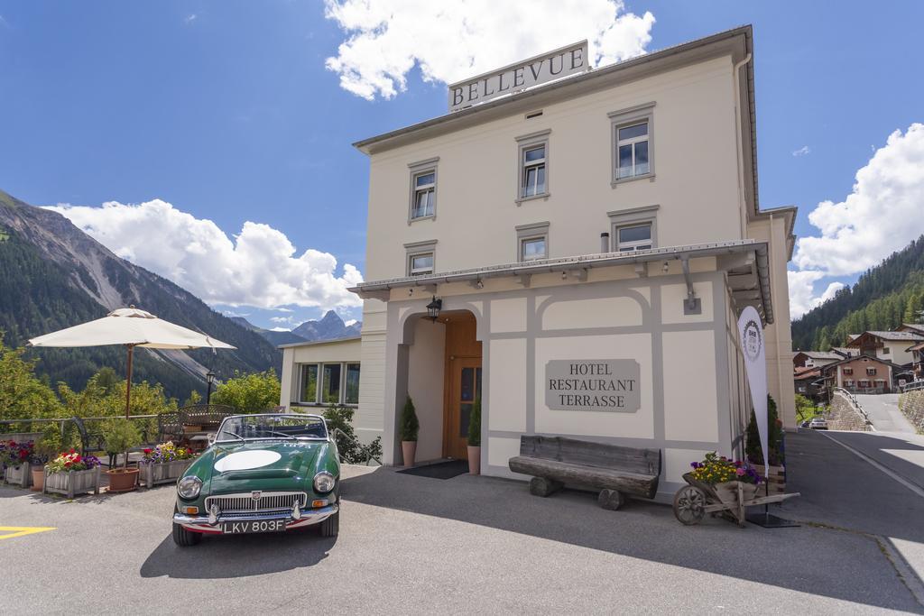 Boutique-Hotel Garni Bellevue Davos Wiesen Exterior photo