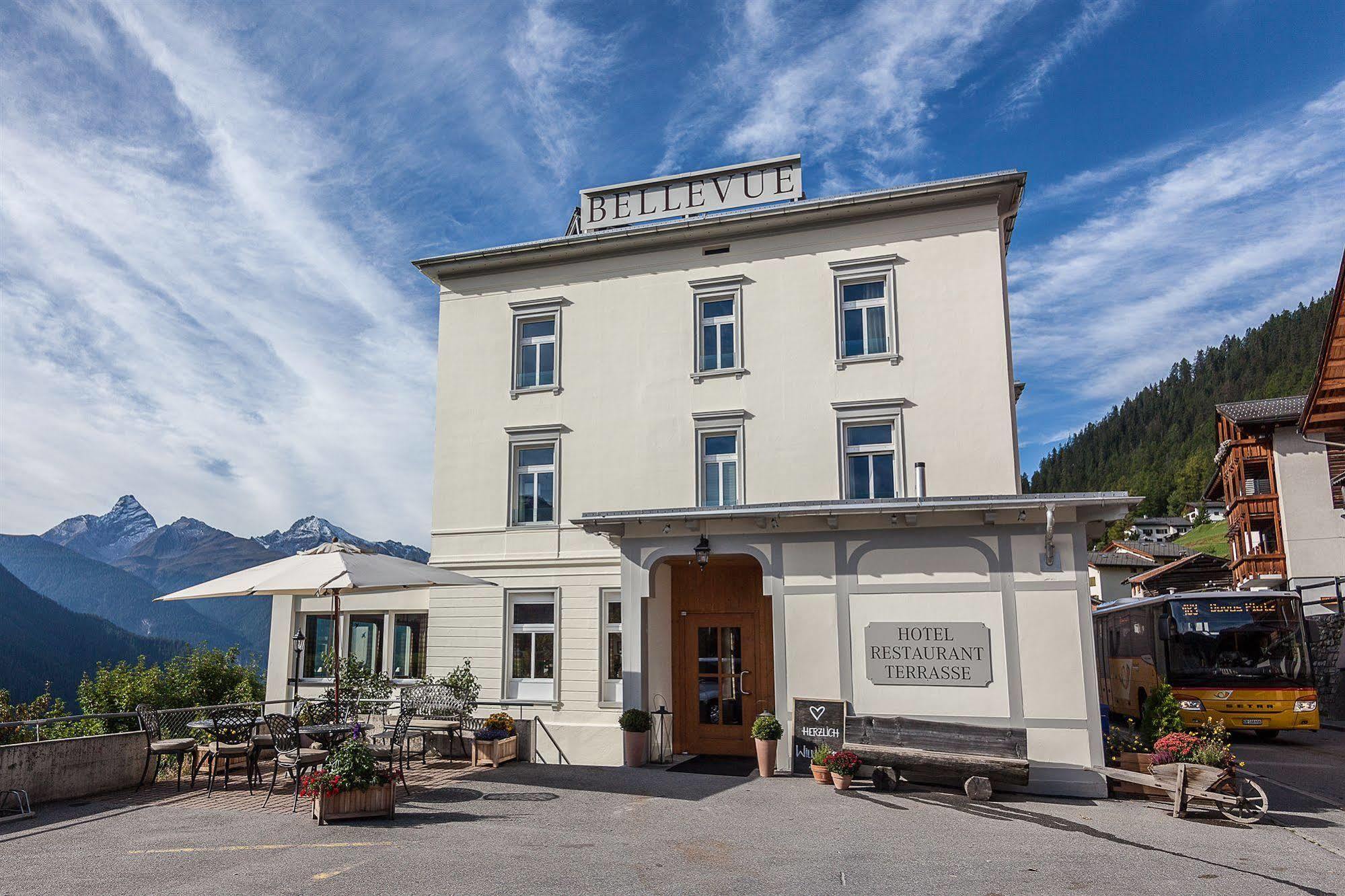 Boutique-Hotel Garni Bellevue Davos Wiesen Exterior photo