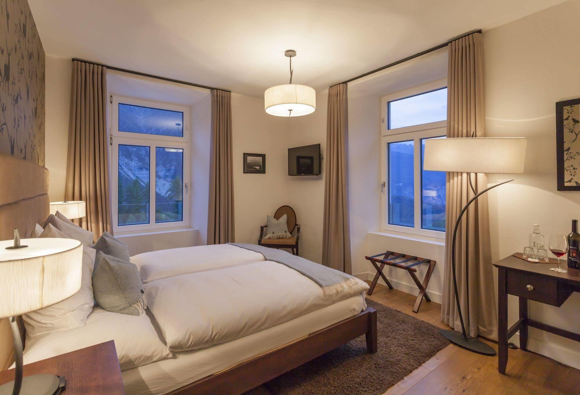 Boutique-Hotel Garni Bellevue Davos Wiesen Exterior photo
