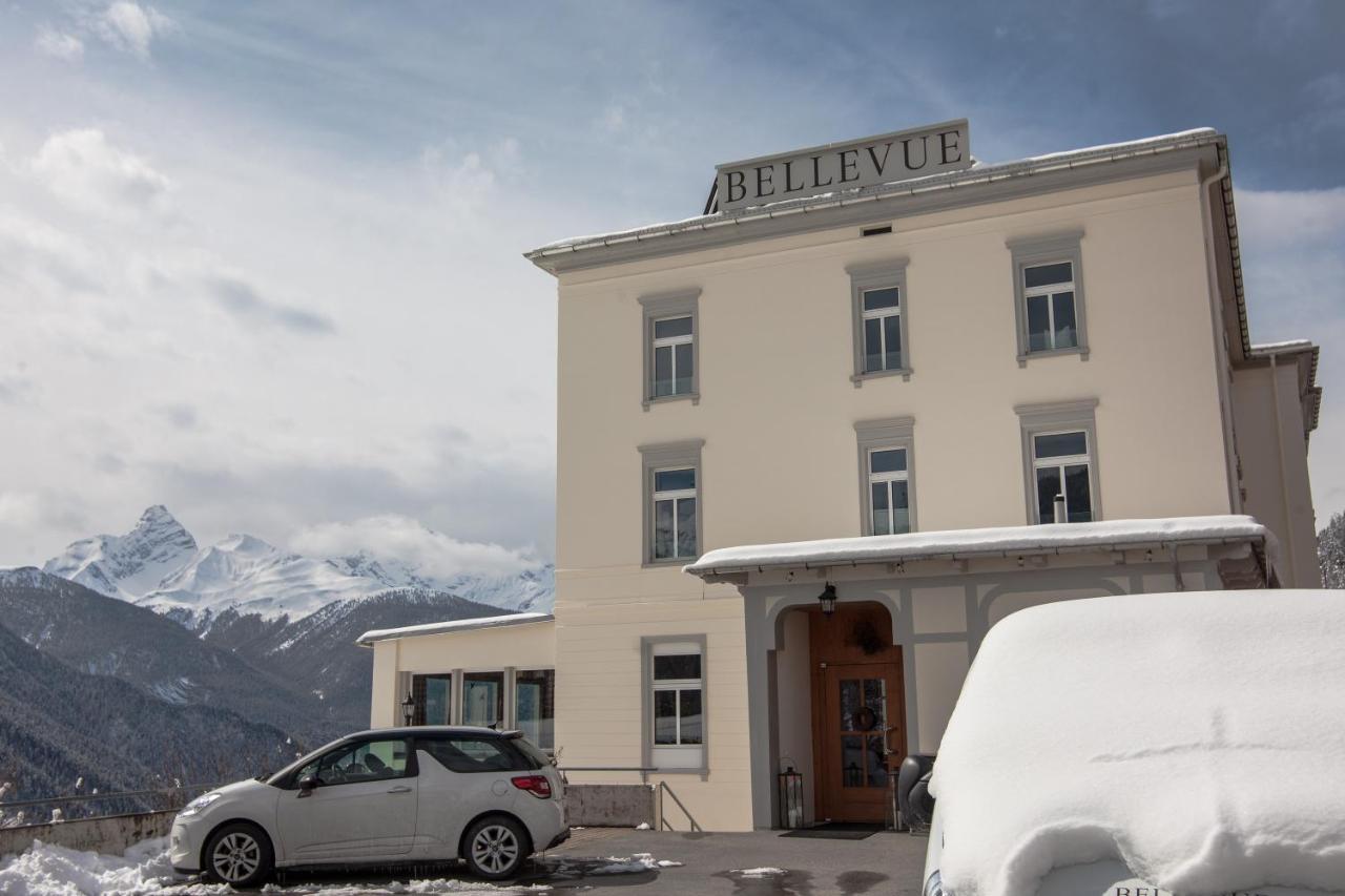 Boutique-Hotel Garni Bellevue Davos Wiesen Exterior photo